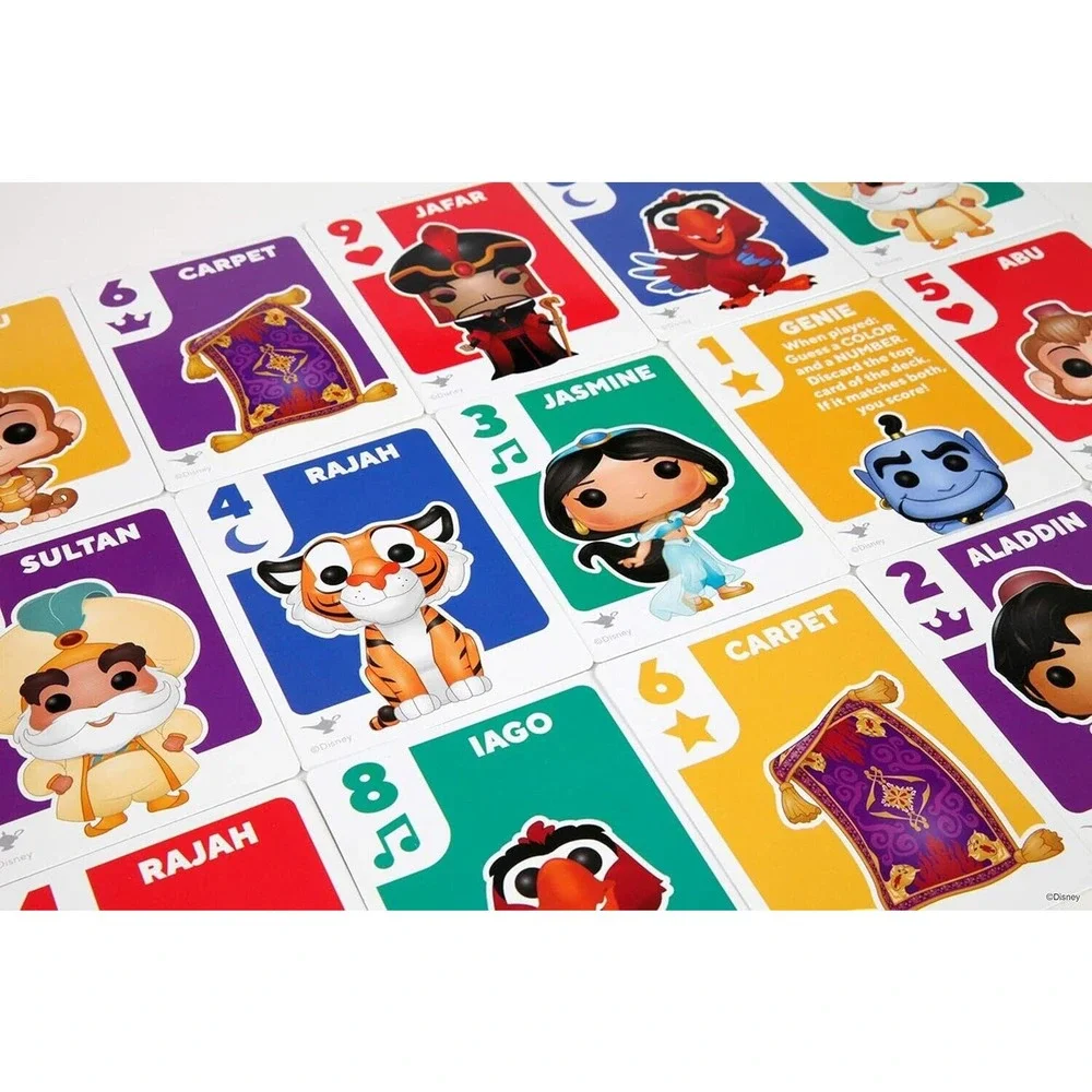 Funko Something Wild! Disney Aladdin w/ Genie Pocket Pop! Game for 2-4 Player